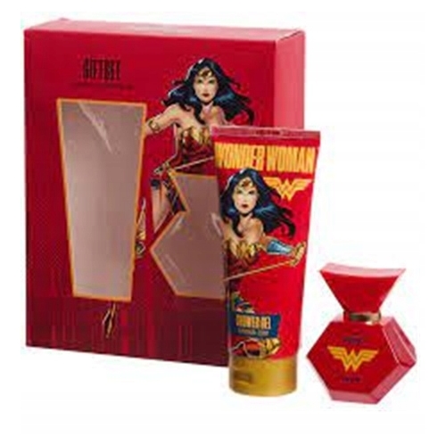 Perfumy Żel pod Prysznic WONDER WOMAN Idealny Upominkowy Zestaw na Prezent