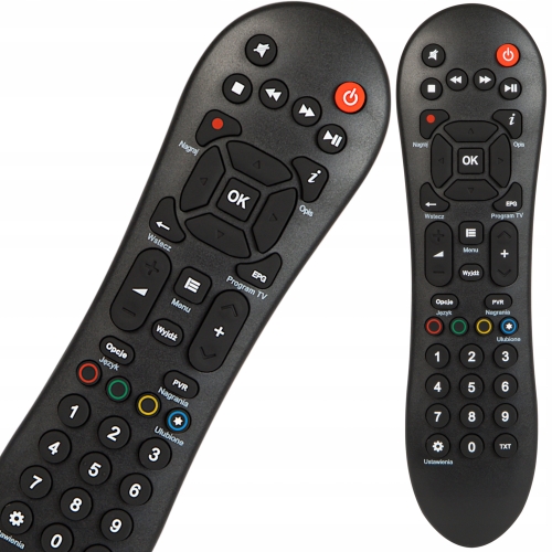 Oryginalny Pilot Cyfrowy Polsat BOX Evobox PVR LITE HD3000-7000 bez logo