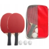 Rakietka Paletka do tenisa stołowego Ping Pong 2 rakietki 3 piłeczki Zestaw