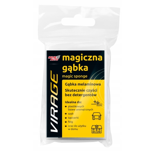 Magiczna gąbka wielorazowego użytku uniwersalna do czyszczenia MELAMINA