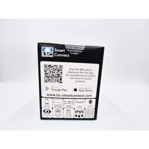 KAMERA OBROTOWA DO UŻYTKU NA ZEWNĄTRZ LSC SMART CONNECT ALARM SYRENA WIFI