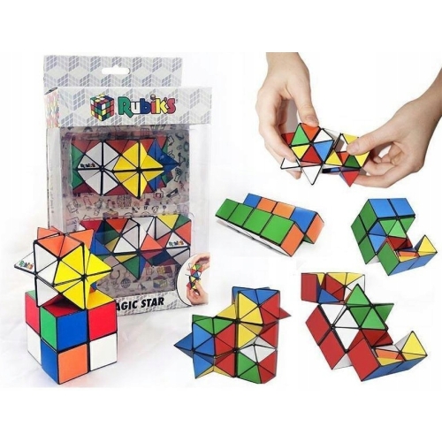 Kostka rubika łamigłówka gwiazdka Nowoczesna Układanka Rubiks Magic Star
