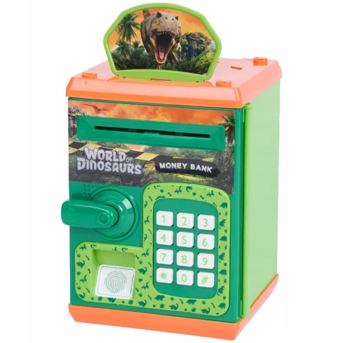 Sejf z zamkiem na odcisk palca skaner linii papilarnych ZABAWKA DLA DZIECI