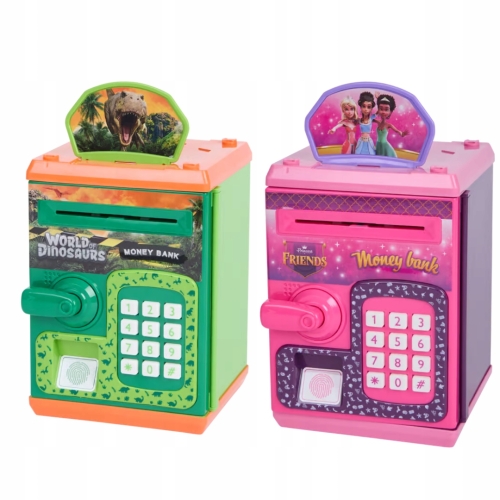 Sejf z zamkiem na odcisk palca skaner linii papilarnych ZABAWKA DLA DZIECI