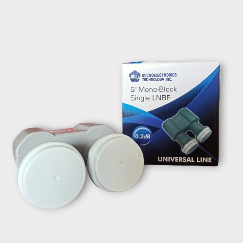 Konwerter MONOBLOCK Single MAXIMUM 2 satelity 1 wyjście LNBF 0.2dB XO-61