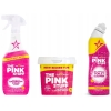 The Pink Sfuff Czyszcząca PASTA + Pianka do łazienki 850 ml + Żel WC 750 ml