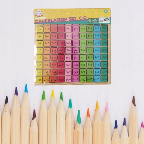 Tabliczka Dodawania Gra Matematyczna Tablica do Obliczeń Mini Matters 3+