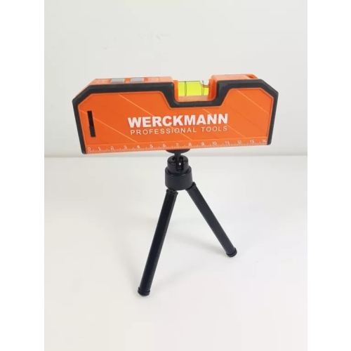 POZIOMICA LASEROWA MAGNETYCZNA ZE STATYWEM Werckmann LASER KRZYŻOWY