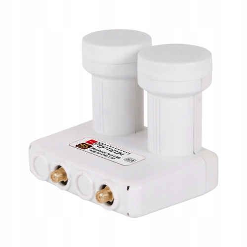 Konwenter OPTICUM MONOBLOCK TWIN LMTP-04H 4K UHD 0,1 dB 10,7 - 12,75 Ghz