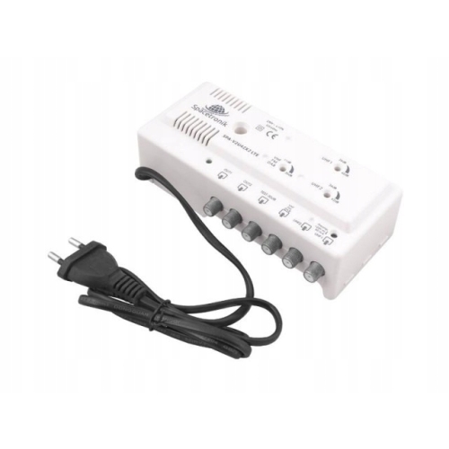 WZMACNIACZ SPACETRONIK SPA-V2U42X2 LTE analogowy+cyfrowy TV/FM 470-790MHZ