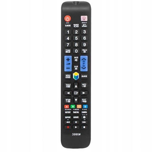 PILOT UNIWERSALNY 3990# SAMSUNG SMART DO WIELU MODELI TV VCD DVR CZARNY