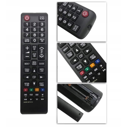 Pilot SAMSUNG AA59-00741A TV LCD LED WYSOKIEJ JAKOŚCI ZAMIENNIK CZARNY