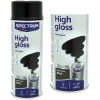 Szybkoschnący lakier akrylowy w sprayu uniwersalny High Gloss Czarny 400ml