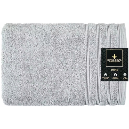 Ręcznik kąpielowy Hotel Royal 70x140cm 550 GSM 100% bawełna Frotte Szary