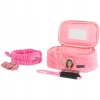 Kosmetyczka pluszowa Selfie Girls z lusterkiem z 4 akcesoriami na prezent 7