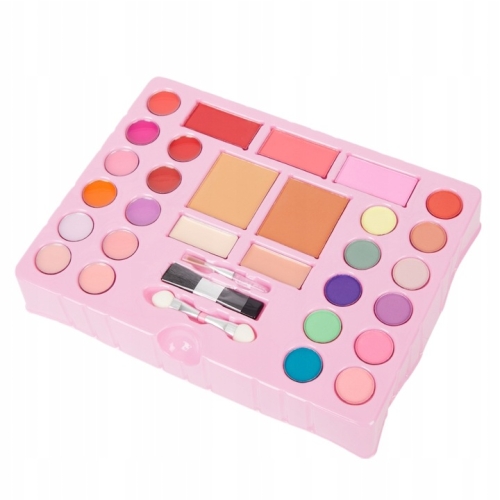 Kosmetyczka pluszowa Selfie Girls z lusterkiem z 4 akcesoriami na prezent 7