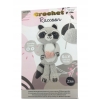 ZESTAW DO SZYDEŁKOWANIA WŁÓCZKA SZYDEŁKO IGŁA 33 cm MASKOTKA SZOP PRACZ