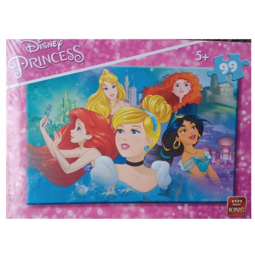 PUZZLE DISNEY PRINCESS CZARUJĄCE KSIĘŻNICZKI 24 SZT 24 X 17 CM DLA DZIECI