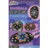 KAMIENIE DO MALOWANIA ZESTAW KREATYWNY brokat farbki naklejki ROCK MANDALA