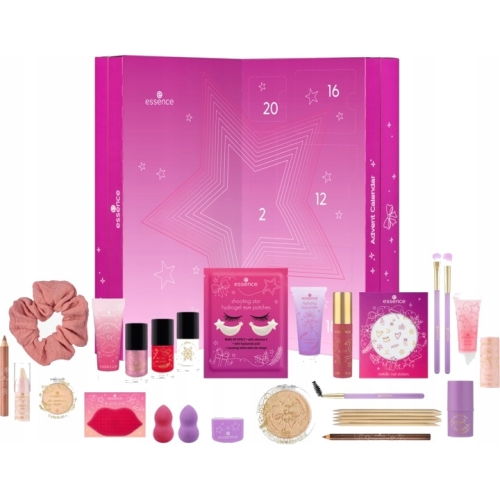 Kalendarz adwentowy z Kosmetykami ESSENCE Santa's Sweetest Surprises