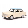Trabant 601 kolekcjonerski model samochodu metalowy resorak welly 1;34 krem