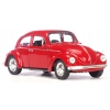 Volkswagen Garbus kolekcjonerski model samochodu metalowy welly 1;34 czerw