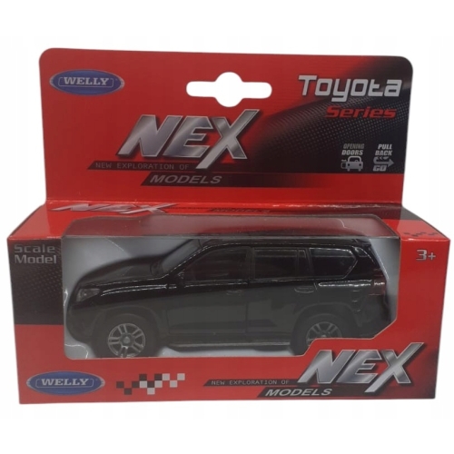 Toyota Land Cruiser Prado metalowy kolekcjonerski model resoraka welly 1;34