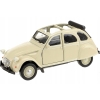 CITROEN 2Cv KOLEKCJONERSKI METALOWY MODEL SAMOCHÓD RESORAK WELLY 1.34 SZARY