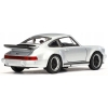 Porsche 911 Turbo kolekcjonerski model samochodu resorak welly 1;34 srebrny