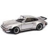 Porsche 911 Turbo kolekcjonerski model samochodu resorak welly 1;34 srebrny