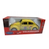 VOLKSWAGEN BEETLE KOLEKCJONERSKI MODEL SAMOCHÓD RESORAK WELLY 1.34 ŻÓŁTY KW