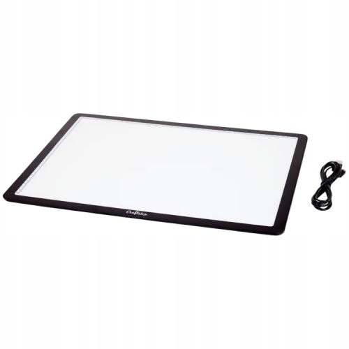 Deska kreślarska Ultralekka podświetlana LED tablica Crafts&Co format A3