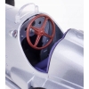 MERCEDES-BENZ W125 1937 METALOWY MODEL SAMOCHODU RESORAK WELLY 1:24 SREBRNY