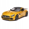 Mercedes AMG GTR kolekcjonerski model samochodu resorak welly 1:24 złoty