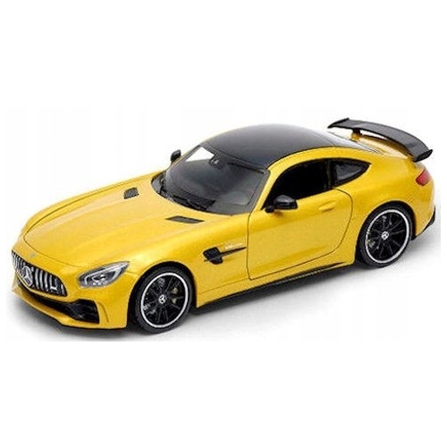 Mercedes AMG GTR kolekcjonerski model samochodu resorak welly 1:24 złoty