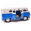 Volkswagen 1962 Classical Bus KOLEKCJONERSKI METALOWY MODEL WELLY 1.34 blue
