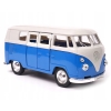 Volkswagen 1962 Classical Bus KOLEKCJONERSKI METALOWY MODEL WELLY 1.34 blue