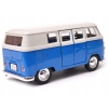 Volkswagen 1962 Classical Bus KOLEKCJONERSKI METALOWY MODEL WELLY 1.34 blue