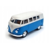 Volkswagen 1962 Classical Bus KOLEKCJONERSKI METALOWY MODEL WELLY 1.34 blue