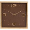 ZEGAR ŚCIENNY BAMBUSOWY NATURALNY MATERIAŁOWY HOME ACCENTS 29x29x4,5 CM