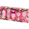ZESTAW DO KĄPIELI NAWILŻAJĄCY NATURALNY PREZENTOWY BLOSSOM 5 ELEMENTÓW