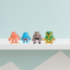 ZESTAW 4 SZTUK ROZCIĄGLIWYCH FIGUREK BRYGADA STRECH SQUAD KOLEKCJA 713