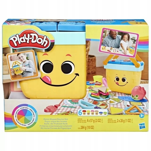 PLAY DOH F6916 STARTER KOSZYK NA PIKNIK DUŻY ZESTAW STARTOWY NA PREZENT