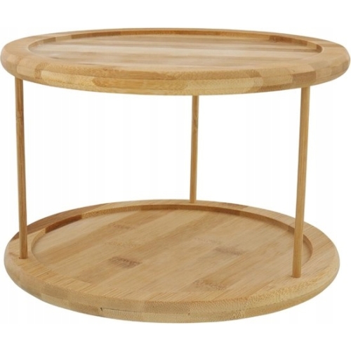 Etażerka Patera na ciasto ciasteczka Porcelanowa Dwupoziomowa New Bone