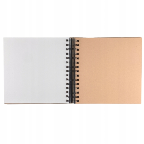Album do Wyklejania scrapbooking 60 kartek 3 kolory SCRAP BOOK 20 x 20 cm