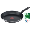 Patelnia tradycyjna Tefal Simply Clean 28 cm tytanowa z rączką do pieczenia
