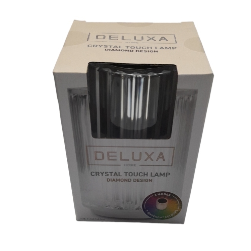 LAMPA LAMPKA KRYSZTAŁOWA DOTYKOWA DELUXA 7 RÓŻNYCH KOLORÓW DIAMOND JASNA