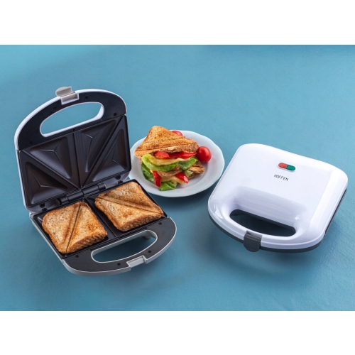 Opiekacz TOSTER do KANAPEK 2 TOSTÓW HOME ESSENTIALS 750 W BIAŁY