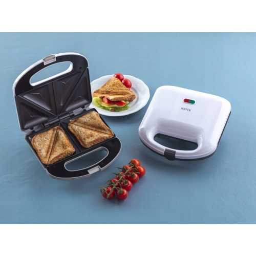 Opiekacz TOSTER do KANAPEK 2 TOSTÓW HOME ESSENTIALS 750 W BIAŁY