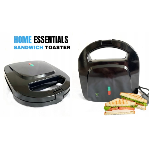 Opiekacz do kanapek Toster Sandwich Home Essentials 750W CZARNY ST-126768
